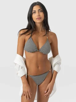 Saint and Sofia Alba Triangle Bikini Top - Stripe