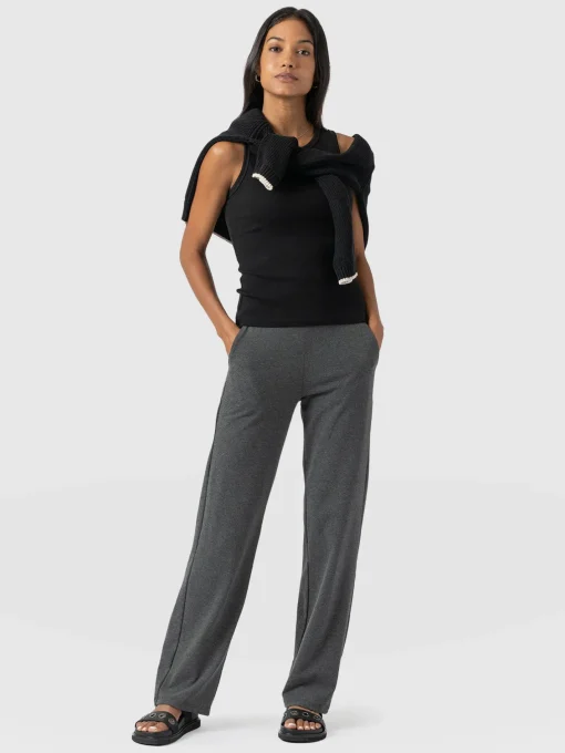 Saint and Sofia Apartment Pant - Charcoal