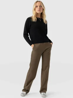 Saint and Sofia Apartment Pant - Khaki