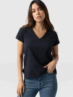 Saint and Sofia Apartment Tee - Navy