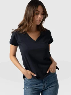 Saint and Sofia Apartment Tee - Navy
