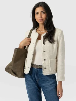 Saint and Sofia Ashby Jacket - Cream