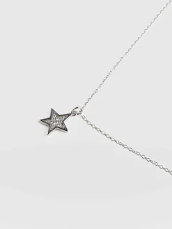 Saint and Sofia Astral Star Necklace - Silver