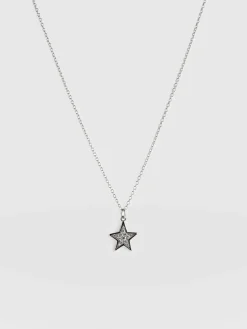 Saint and Sofia Astral Star Necklace - Silver
