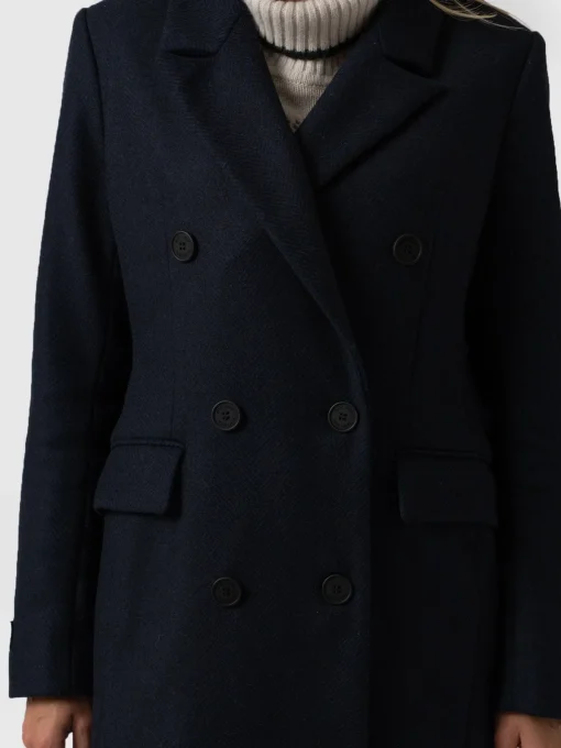 Saint and Sofia Cambridge Coat - Navy Chevron