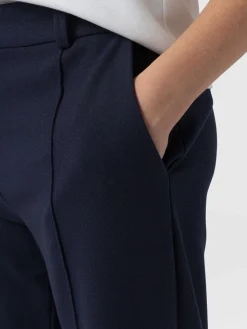 Saint and Sofia Cambridge Tailored Wide Leg Pant - Navy