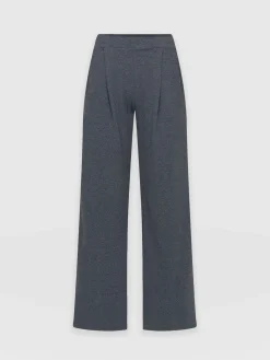 Saint and Sofia Camden Wide Leg Pant - Charcoal