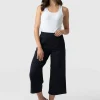 Saint and Sofia Cara Wide Leg Culotte - Navy
