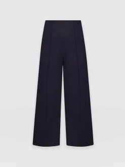 Saint and Sofia Cara Wide Leg Culotte - Navy