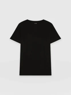 Saint and Sofia Easy Cotton Tee - Black
