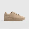 Saint and Sofia Hampstead Sneaker - Camel Suede