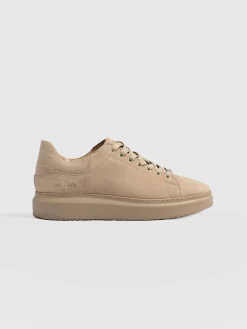 Saint and Sofia Hampstead Sneaker - Camel Suede