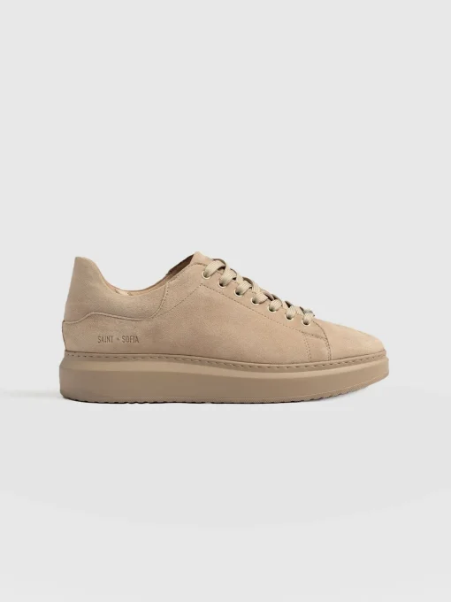 Saint and Sofia Hampstead Sneaker - Camel Suede