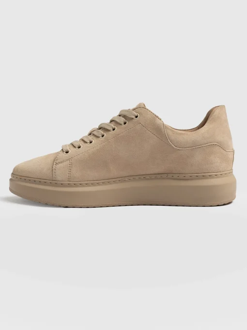 Saint and Sofia Hampstead Sneaker - Camel Suede