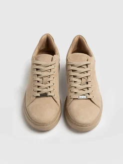 Saint and Sofia Hampstead Sneaker - Camel Suede