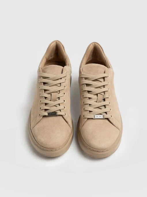 Saint and Sofia Hampstead Sneaker - Camel Suede
