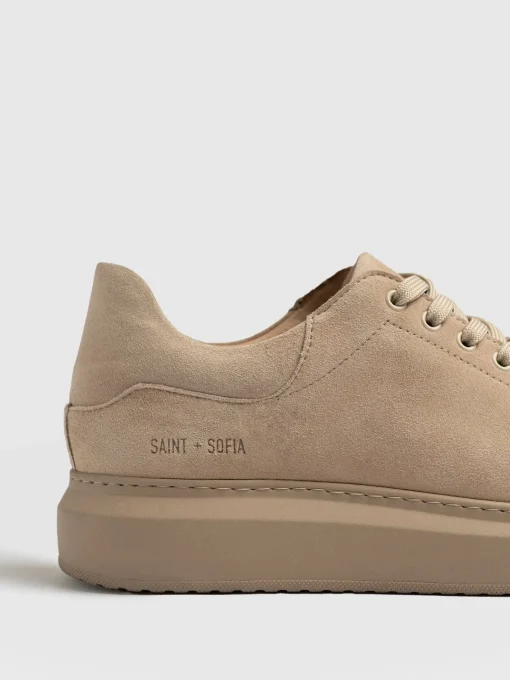 Saint and Sofia Hampstead Sneaker - Camel Suede