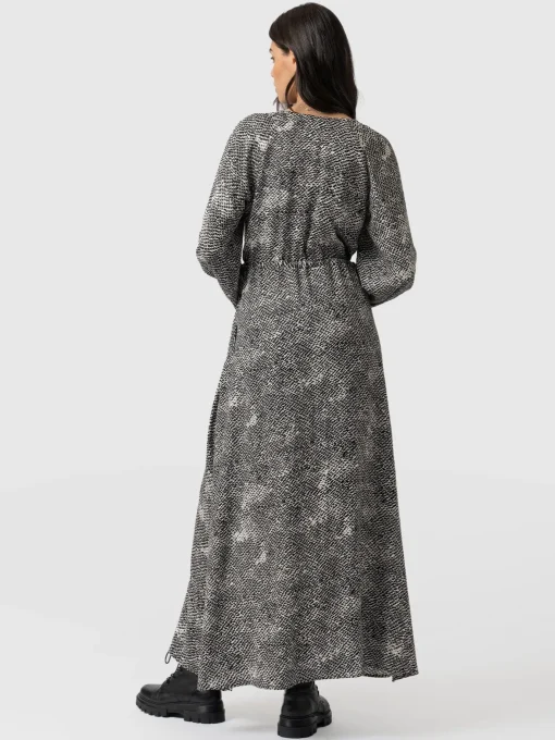 Saint and Sofia Henrietta Dress - Monochrome Gothica