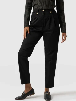 Saint and Sofia High Waisted Cargo Pant - Black