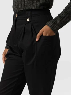 Saint and Sofia High Waisted Cargo Pant - Black