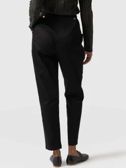 Saint and Sofia High Waisted Cargo Pant - Black