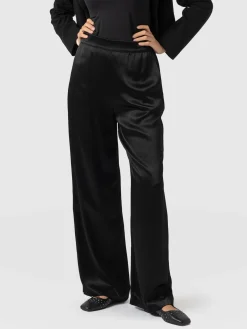 Saint and Sofia Langley Wide Leg Pant - Black