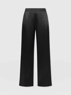 Saint and Sofia Langley Wide Leg Pant - Black