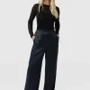 Saint and Sofia Langley Wide Leg Pant - Navy