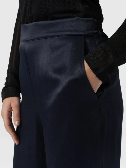Saint and Sofia Langley Wide Leg Pant - Navy