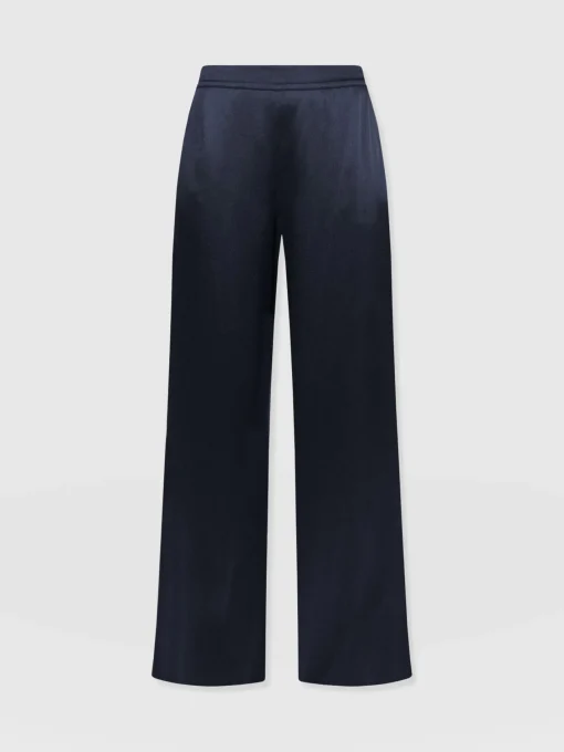 Saint and Sofia Langley Wide Leg Pant - Navy
