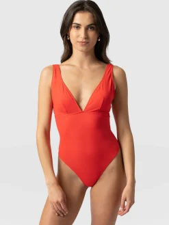 Saint and Sofia Levana Swimsuit - Red