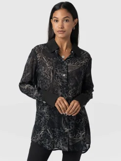 Saint and Sofia Madison Shirt - Spot Feather