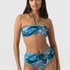 Saint and Sofia Maya Bandeau Bikini Bottom - Paradise