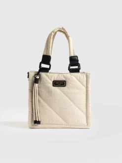Saint and Sofia Mini Penny Tote Bag - Cream