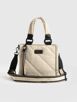 Saint and Sofia Mini Penny Tote Bag - Cream