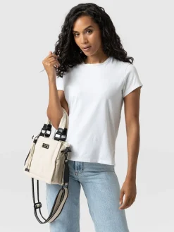 Saint and Sofia Mini Penny Tote Bag - Cream