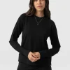 Saint and Sofia Morgan Zip Sweater - Black