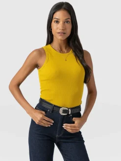 Saint and Sofia Nova Racer Vest - Mustard