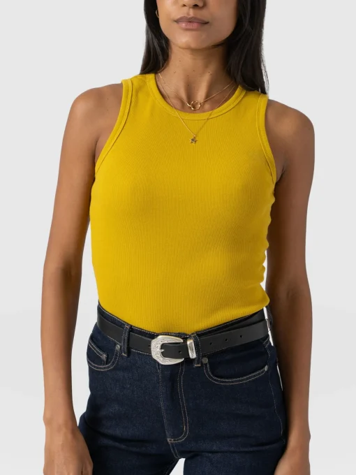 Saint and Sofia Nova Racer Vest - Mustard
