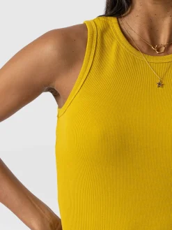 Saint and Sofia Nova Racer Vest - Mustard