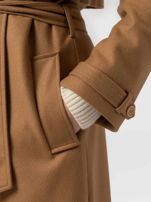 Saint and Sofia Odette Coat - Camel