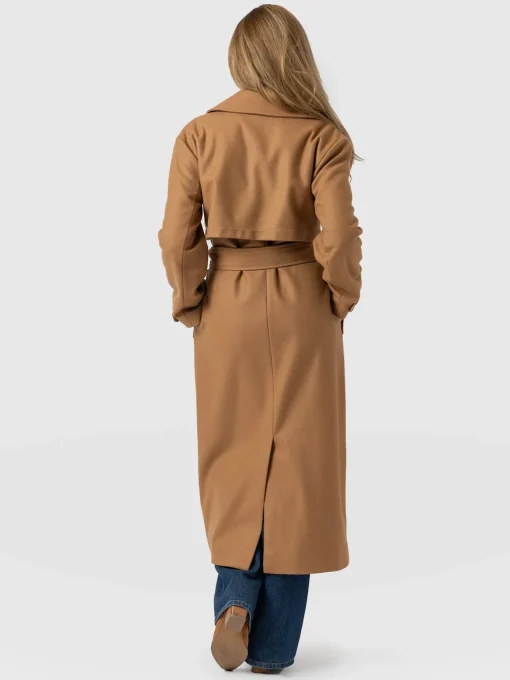 Saint and Sofia Odette Coat - Camel
