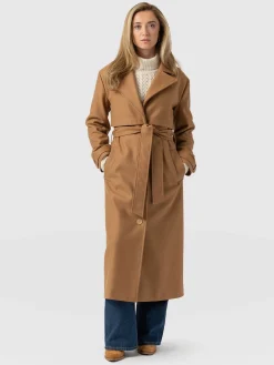 Saint and Sofia Odette Coat - Camel