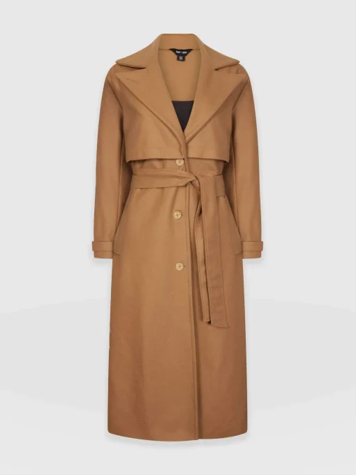 Saint and Sofia Odette Coat - Camel