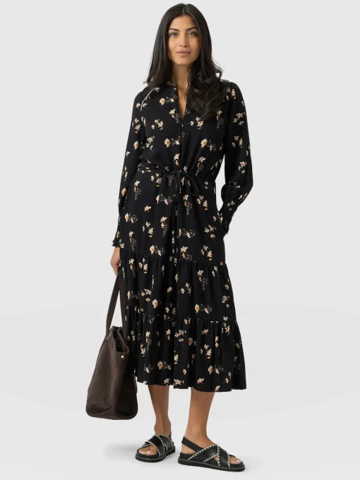 Saint and Sofia Olivia Zip Up Dress - Lily Gardens