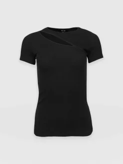 Saint and Sofia Reveal Tee - Black