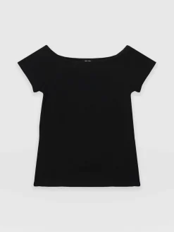 Saint and Sofia Riviera Tee - Black