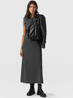 Saint and Sofia Rowan Dress - Charcoal Eyelet