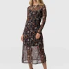 Saint and Sofia Runway Mesh Skirt - 70's Paisley