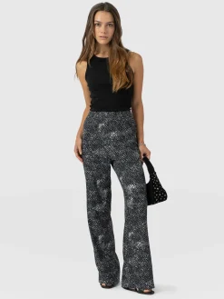 Saint and Sofia Sawyer Pant - Monochrome Gothica